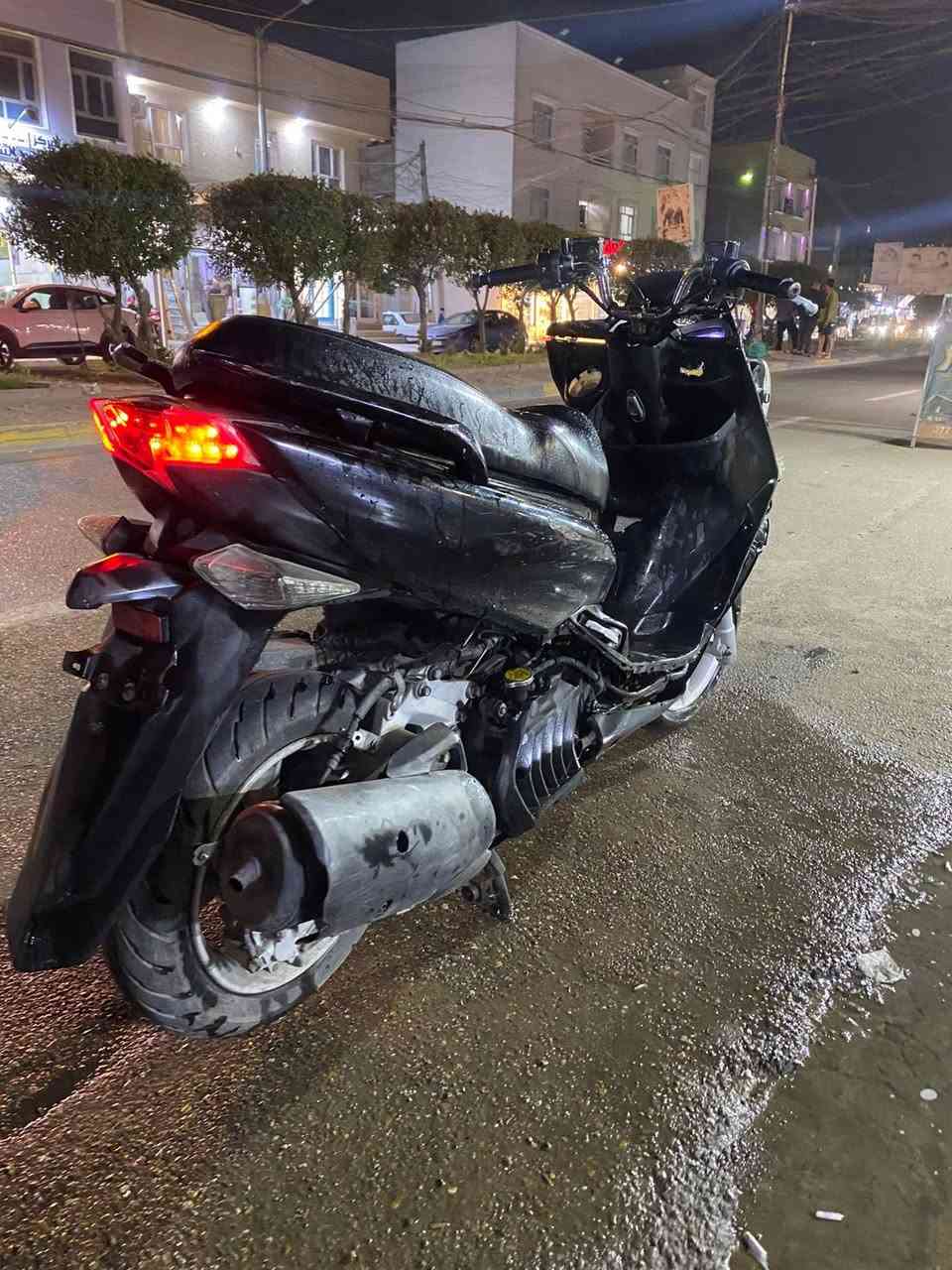 سلام عليكم ماجسته S 2018 كهربائات كلها شغاله
ما بيها نقص بس كفر امامي بريكات امامي خلفي كله شغال 
الدراجه خير من الله شلعه معدل 
سعر الدراجه 700 الف بيها مجال بسيط 
او مراوس حسب القناعه 
مكاني بغداد الحريه 
للتواصل ‭0774 514 8733‬
