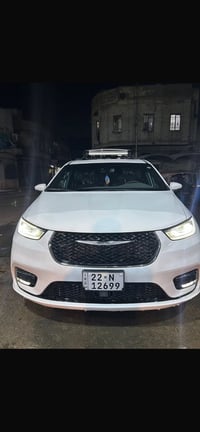 كرايسلر  باسفيكا 23 ضرر دعاميه فقط وصور حادث وفحص سونر مسوي بتركيا مرف...