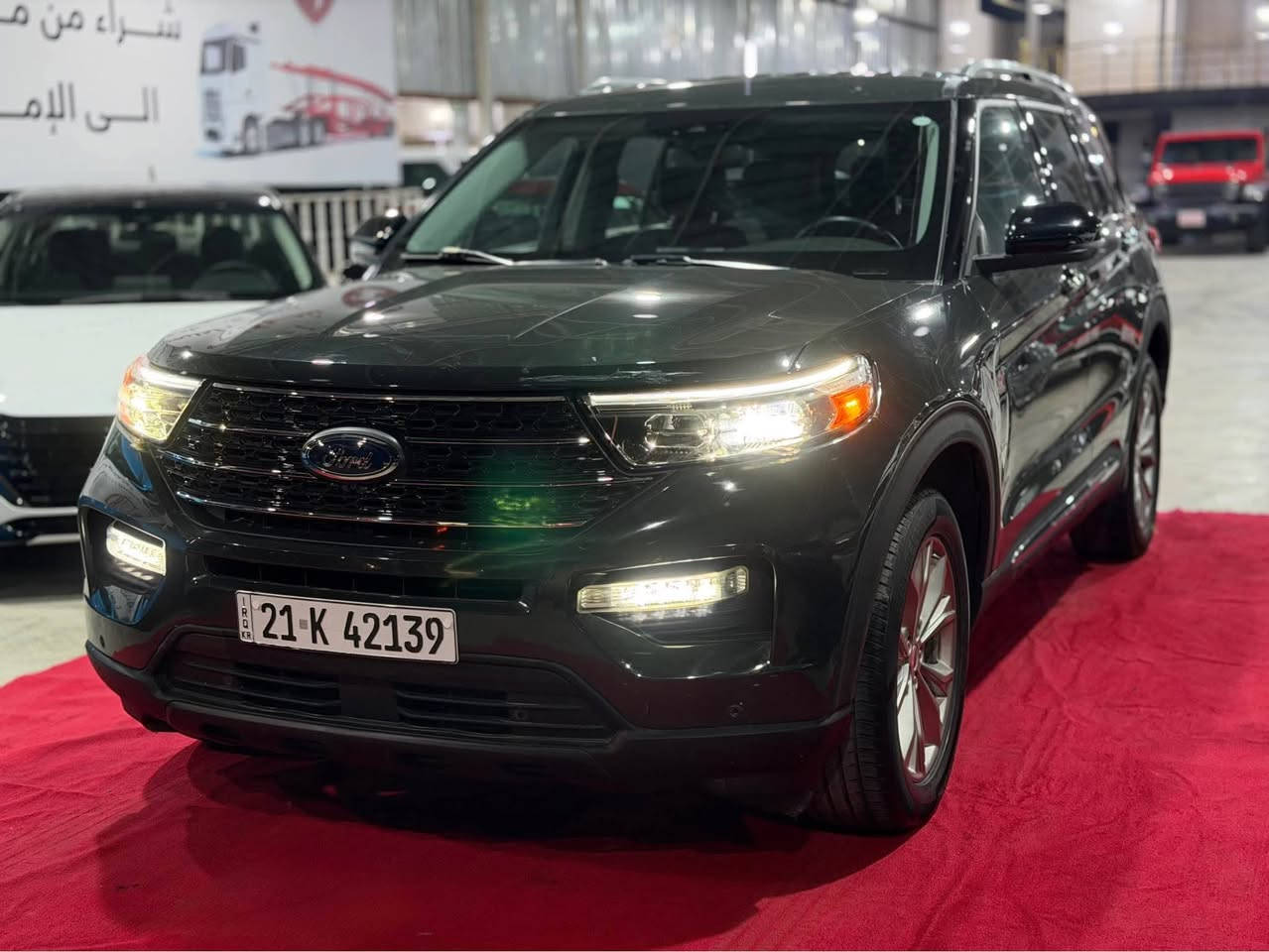 فورد اكسبلور (LIMITED موديل : 2023
السعر 220$

اللون : اخضر

حجم المحرك : 2.3. 4 سلندر)

رقم الشاصي مرفقة مع صور

LIMITED : المواصفات

بصمة ابواب

بصمة تشغيل

تشغيل عن بعد

شاشة كبير لمس

شاحن هاتف لاسلكي

360 كاميرة

هاند بريك بصمة

اوتو هولد AUTO HOLD

اوتو ستارات AUTO STARD

AUTO STOP اوتو ستوب

رادار امامي تحديد مسار)

رادار جانبي نقاط عمياء)

رادار خلفي (التحذير من الاصطدام

حساسات امامي

حساسات جانبي

حساسات خلفي

نظام ECO

NORMAL نظام

SPORT نظام

داخل ليد LED

تحکم استيرن

استيرن كهربائي

استیرن هیتر

كشنات جلد

كشنات كهربائي

كشنات خزن + ميموري

کشنات تبرید

کشنات هیتر

صندوق شفط كهربائي

لايتات LED ليد وعدسة زينون

بكلايتات LED ليد

ويل كروم

تفاصيل اكثر الاتصال على ارقام التالية

*********** عنوان كركوك معرض سي بورد
