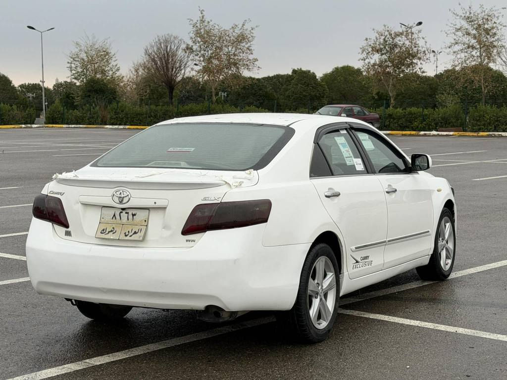 *********** تویوتا کامری مودیل 2007 گێڕ توماتیک و عادی 4 پارچەی سبوغە جەمپێکی پێشی هەیە گێڕ و مەکینە و بڕاوەی بەشەرت مواسەفات خەلیجی سعری 86 ورقه مەجال *********** أربيل, العراق
