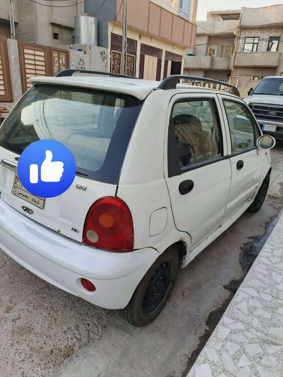 السلام عليكم
سيارة شيري QQ (كوكو ) للبيع بسعر مناسب 
كير أوتماتيك كهربائي 
زوج تايرات جديد 
سيارة يحتاجلها شوي ترتيب 
رقم كربلاء  خصوصي الشرعي بكربلاء يريد تحويل بدون وكالة 
العنوان موصل قرب حي سومر 
السعر ( 18 $ ) 
***********
