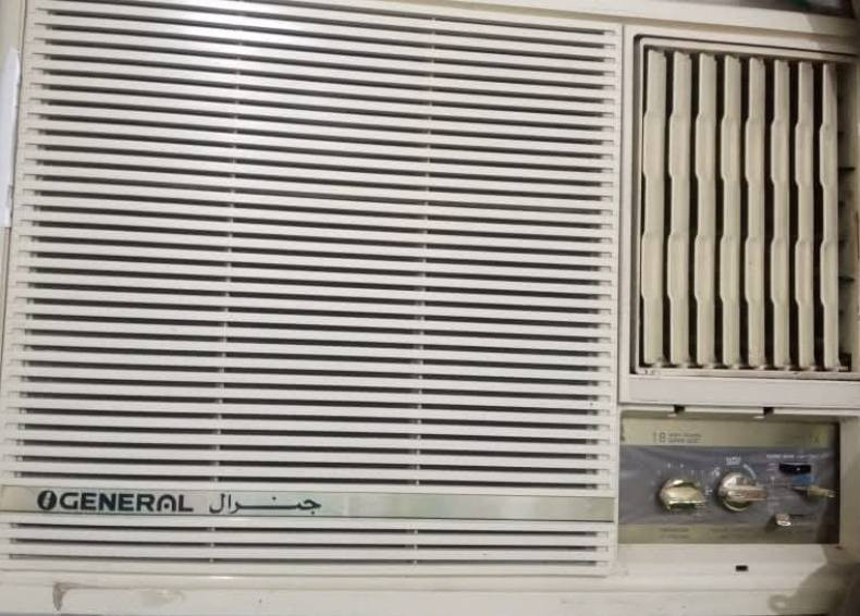 تانكي 250 لتر جديد +شباك +مكيف جنرال /***********
