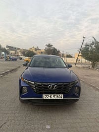 للبيع سياره توسان موديل 2022وارد أمريكي حادث بارد قبق جنطه وشبر باب ال...