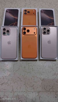 ايفون 17 برو ماكس بطارية 100سعر1950 ايفون 16 برو ماكس بطارية 100 سعر 1...