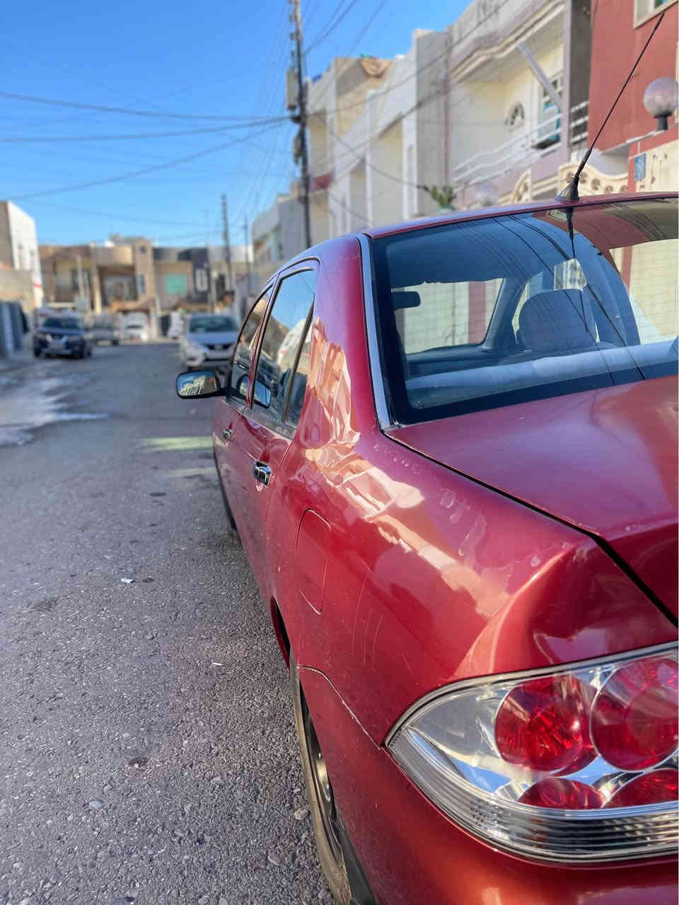 سلاو عليكم لا نسه ر 2007مه كينه بچووك جام كاره با شاشه ئه ي پاپ بو به سره وه نمونه له جوانى بي سبوغ دوو جى بچوكى ته عديله  زور كال نابؤته وه   ده عمى و لايت نوي بو به ستراوه بي مه سره ف سياره با نوى خوما سه نه وى 2026 سعر74مه جه ليكى بريانه 
شوين هه ولير
*********** أربيل, العراق
