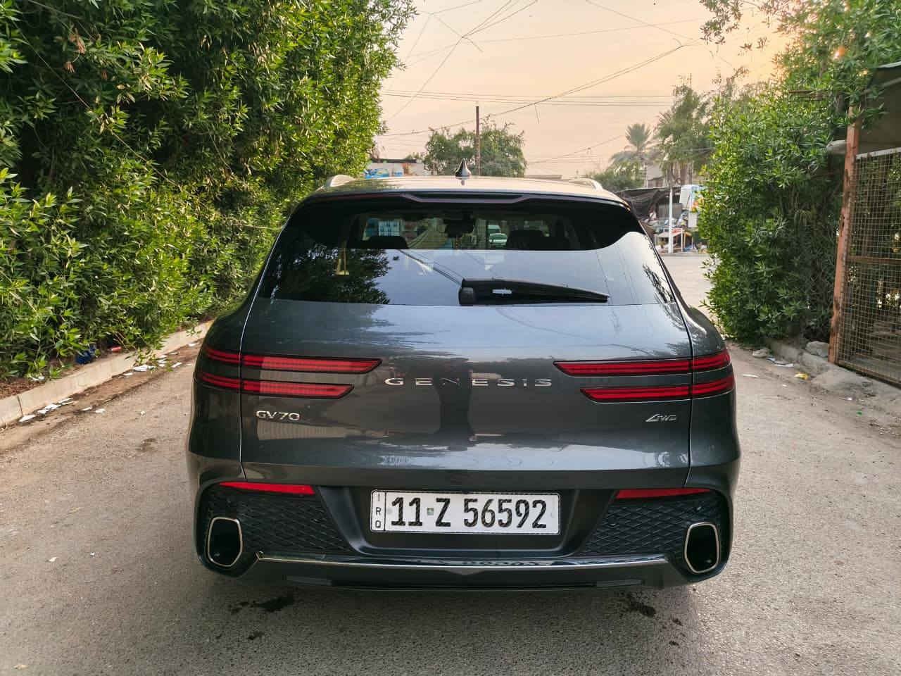 للبيع
GENESIS GV70 2023
سيارة تجمع بين القوة والأناقة،آداء يفوق التوقعات بمكينة 4 سلندر  Turbo   2500
نفطي اللون 
حالة السيارة:
بدون صبغ فقط بارد جاملغ الأمامي صفحة السائق
المواصفات:
1-رقم الشاصي KMUMADTB6PU078530
2-ماشية 26,725km فقط قابل للزياده 
3-كشنات كهربائية جلد من نوع فاخر
4-اضواء LED أمامية وخلفية
5-رادارات أمامية وجانبية
6-قيادة ذاتية
7-اوتو بريك في حال ظهور اجسام غريبة امام السيارة 
8-كشنات خزن ميموري
9-شاحن لاسلكي
10-تبريد وتدفئة المقاعد الامامية 
11-إشارة ترحيب بالأبواب
12-خمسة وضعيات للقيادة
13-بانوراما
14-هزاز بالستيرن في حال خروج السيارة من المسار
15-حساس للأمطار بالجامة الأمامية
16-شعار جنسس اسفل المرآة الجانبية
17-نظام صوتي رهيب مكون من 16 سماعة
18-بصمة ابواب
19-السيارة مجهزة بتغليف افلام الحماية الشفافةPPF مع ضمان عشرة شنوات 
مكاني بغداد/حي العامل 
السعر 310 ورقة
***********
