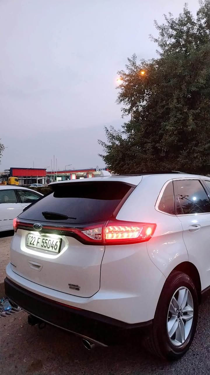 فؤرد ئيدج ٢٠١٨ 
***********
فوول فوول
پانؤرامة
جام ئةوتؤ
كوشين كارةبا
كوشين هيتةر 
كوشين جلد 
بةسمة
بريك بةسمة
ئةوتؤ هؤلد
دةبل ئةكسلAWD
مةكينة ٢٠ي تؤربؤ
زؤر مواسةفاتي تر
روبحةك بؤنيتي بؤياغة
لةگةل روبحةك چامرغ
بي ژؤري بي ئيرباگ
سيارةكة زؤر جوان و تازة مايتةوة
كارةبايات و گير و مةكينةي بة شةرتي ١٠٠ فيتةر👍
*********** أربيل, العراق
