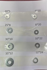 واشر حديد جميع القياسات 07719568791 07902525613