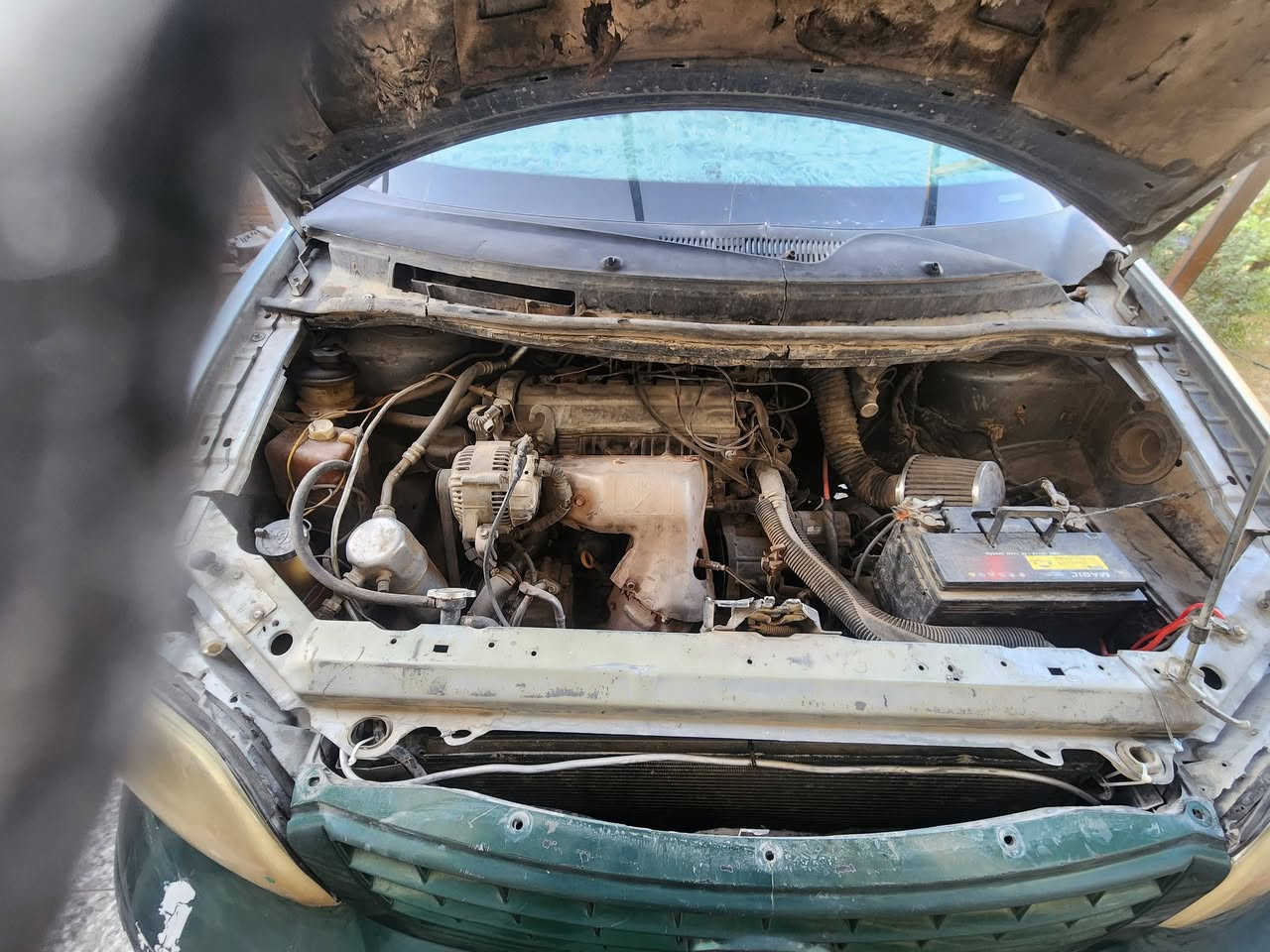 اعادة نشر ... فقط اتصال واتساب  ***********
وند ستار موديل ٢٠٠٠ رقم بغداد محرك وكير كامري ابو الجف حدادية تعبانه 
اتعهد بكير ومحرك وتحويل والباقي كدامك السعر ٢٥ $
