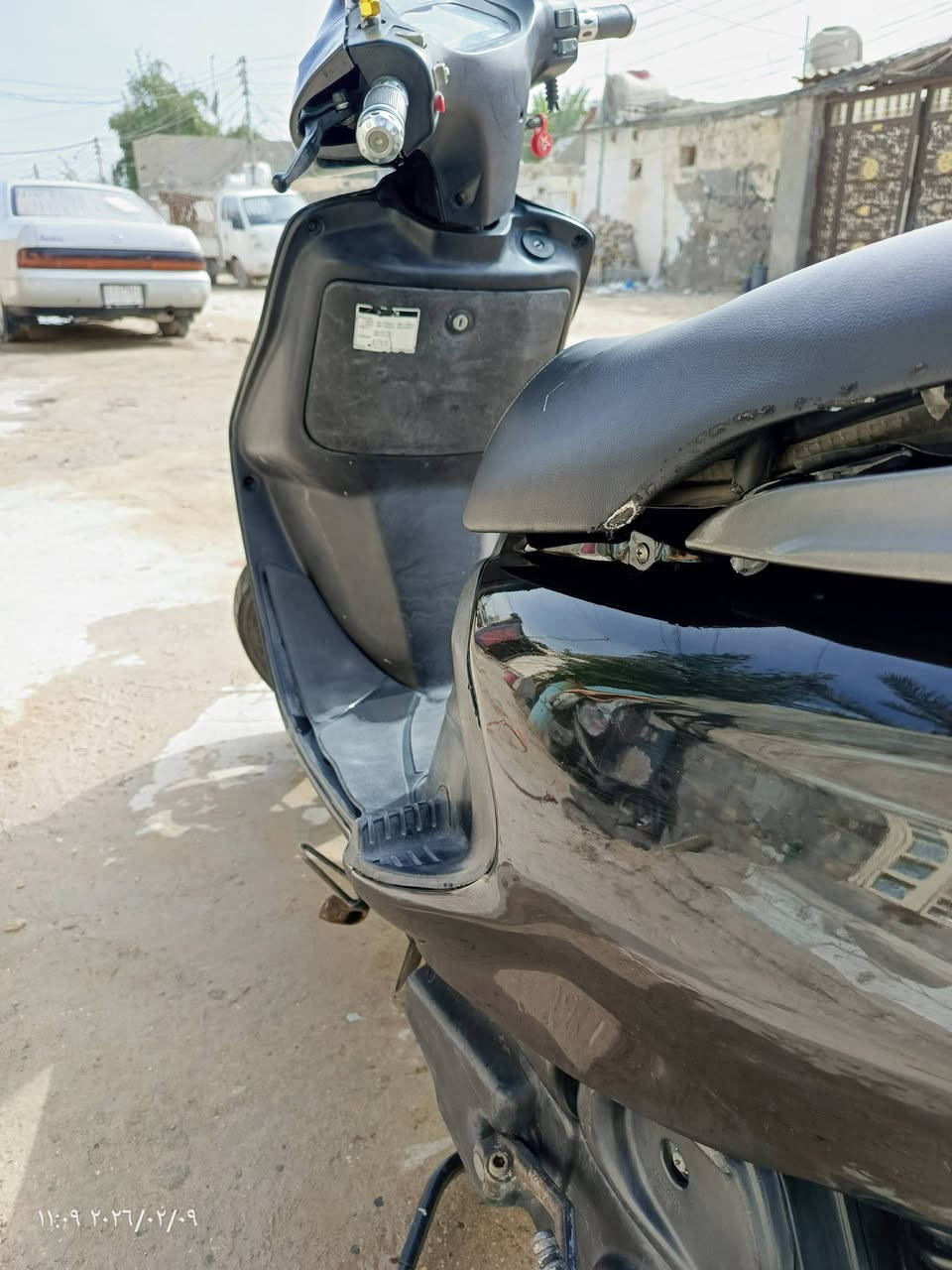 السلام عليكم دراجه جديده كلش نظافه 100بل100سلف كهربائيات كل شغال شلعه معدل قويه العنوان النجف السعر 550وبيه مجال الرقم ***********
