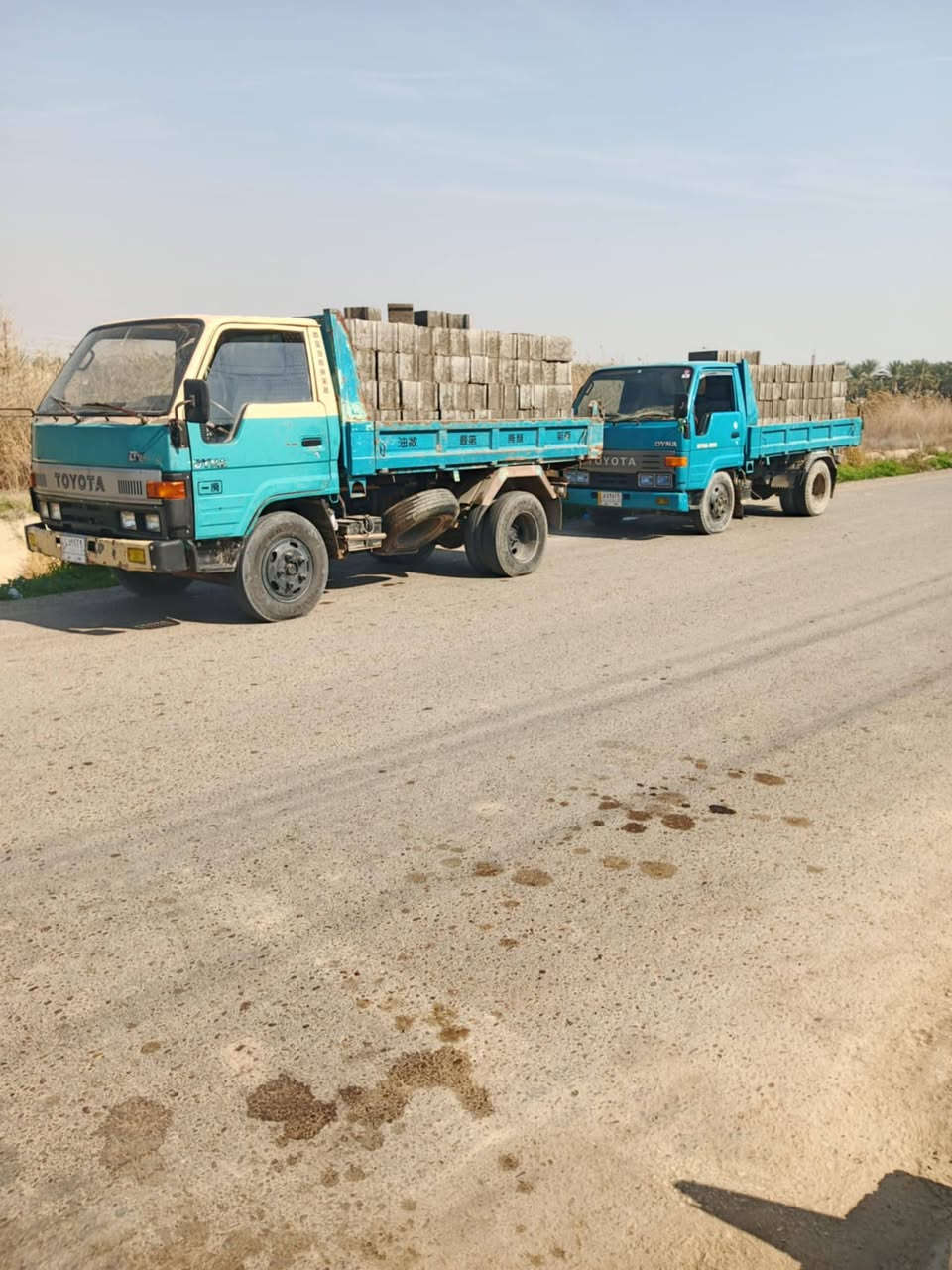 موجود مواد بناء توصيل داخل الراشديه   رمل حصو طابوك بلوك شيش اسعار مناسب  ***********
