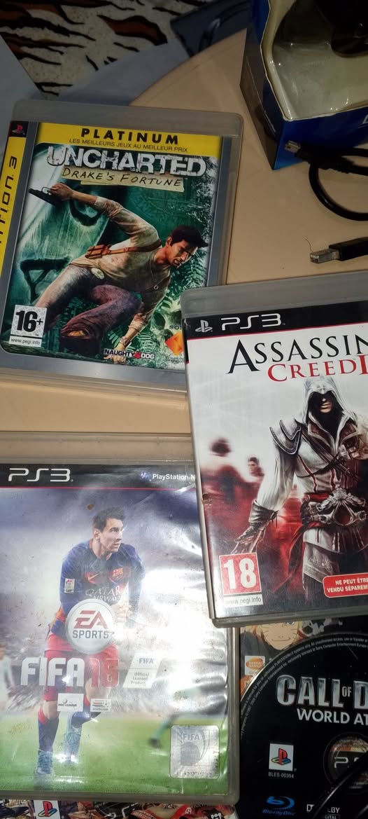 كلش للبيع 🔥🔥🔥
🔹10 سيديات ps3 =7000Da
🔹بلاي 3 سوبر سليم 500 جيغا ماشي مفتوحة خلاص مفلاشية ب العاب معاها زوج مانيطات ( مشكل صغير ف lecture cd) =20000
🔹بلاي 3 سليم 320 جيغا معاودة path Thermique متحمى مدير صوت (مشكل في lecture cd ) معاها مانيطة جديدة و وحدة غير زر  x لي ميمشيش= 15000


**إذا كنت صاحب هذا الإعلان وتريد حذفه لأي سبب، رجاءا أرسل رسالة إلى الدعم الفني**