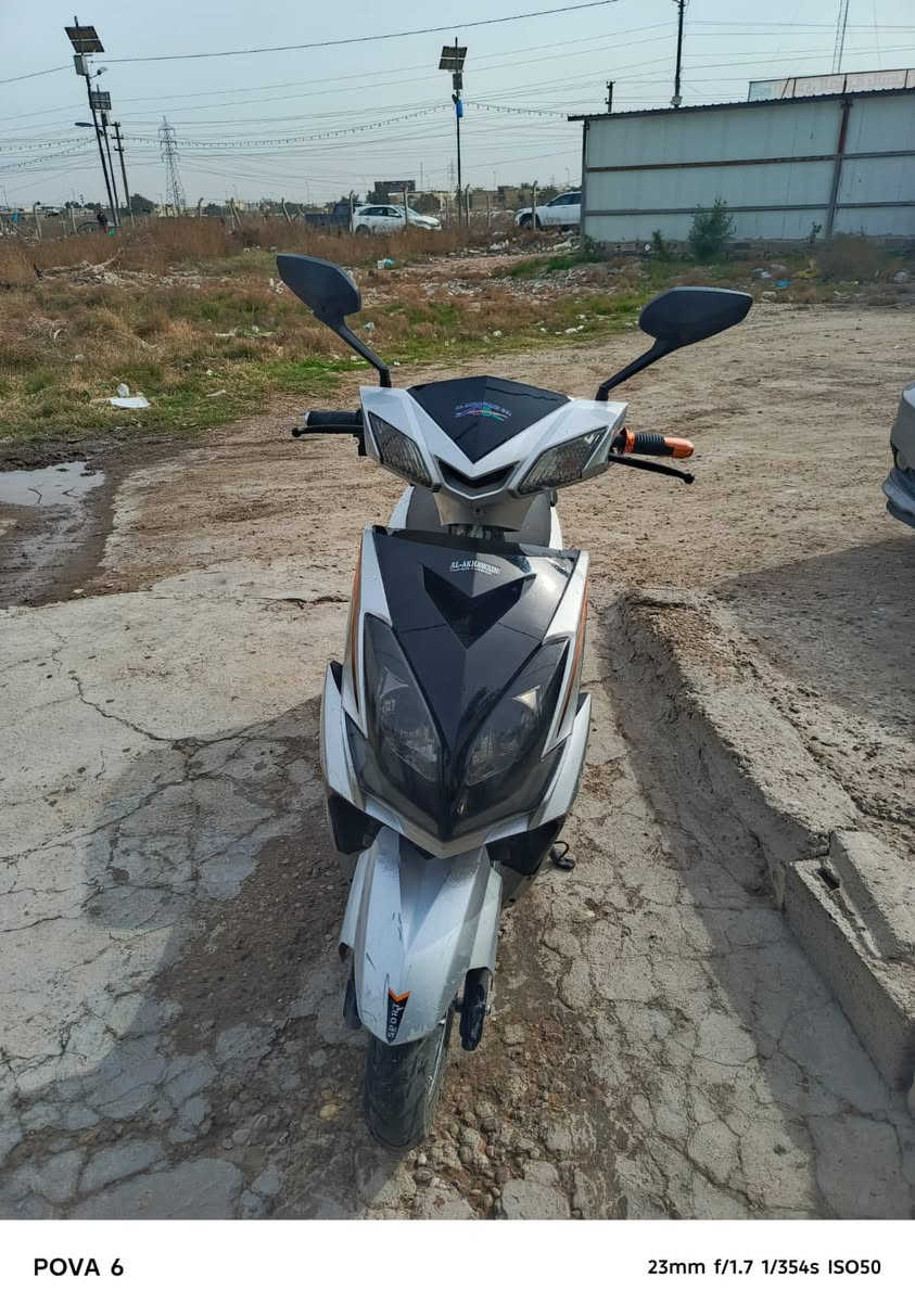 السلام عليكم
داجه للبيع نوع سكنس 🏍️
موصفات:
1:سرعتهه 99حقيقي+تتكون من6بطاريات مسطره اصلي!!
2:كهربائيات كلهه شغاله لايتات بك لايك كله شغال
3:نضام الرجوع للخلفR
4:تحتوي ع مثبت سرعه
5:داجه وتر بروف(ضد الماء)
6:مانع نزلاق في الامطار
7:دبلات رياضي
8:شاحنه اصليه!!
السعرررررررر(850)بيهه مجال للشراي
نضافه. فوك90./.
الموقع📍:بغداد الغزاليه 
للستفسار📞:***********
واتساب فقطط!!
