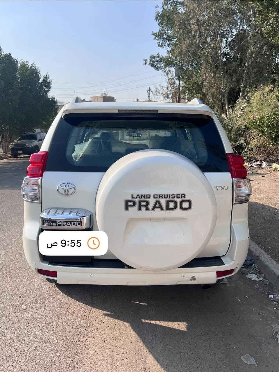 السلام عليكم
برادو 2011 للبيع او المراوس بلاندكروز
محرك 4 =2700
مكفولة من الصبغ والتعديل
تبريد 3 قطع 7 راكب سبير تعليگ
ماشية 170
السعر 235 
***********
