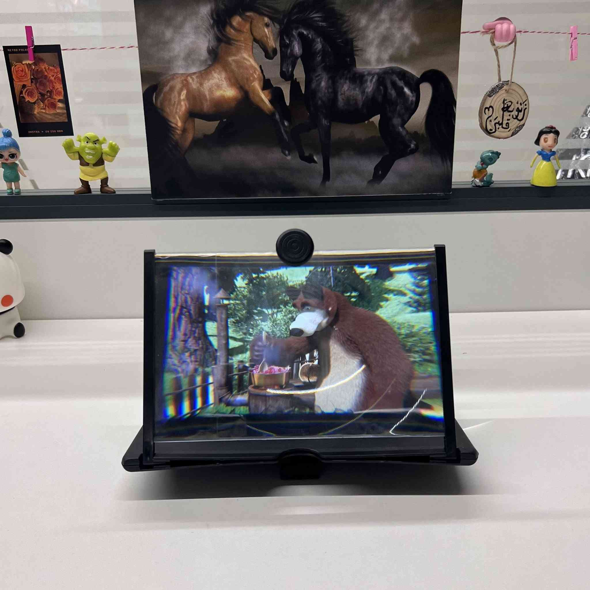 مكبر شاشة 3D للموبايل يكبر الصورة براحة أكثر للعين 👀🎬

تصميم قابل للطي وخفيف، مناسب لكل مكان 👜

سعر : 10 الاف و توصيل مجاني لكل محافظات 👌


**إذا كنت صاحب هذا الإعلان وتريد حذفه لأي سبب، رجاءا أرسل رسالة إلى الدعم الفني**