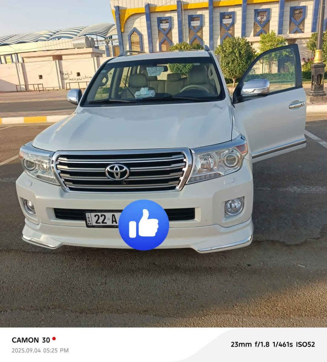 لاند كروز 2015
8 بستم مكفوله من الدعاميه للدعاميه ماشيه 200 الف
السعر 470 وبيه مجال
مكان السياره حصيبه الشرقيه 
للأستفسار اكثر /***********
# مكلف بالنشر
