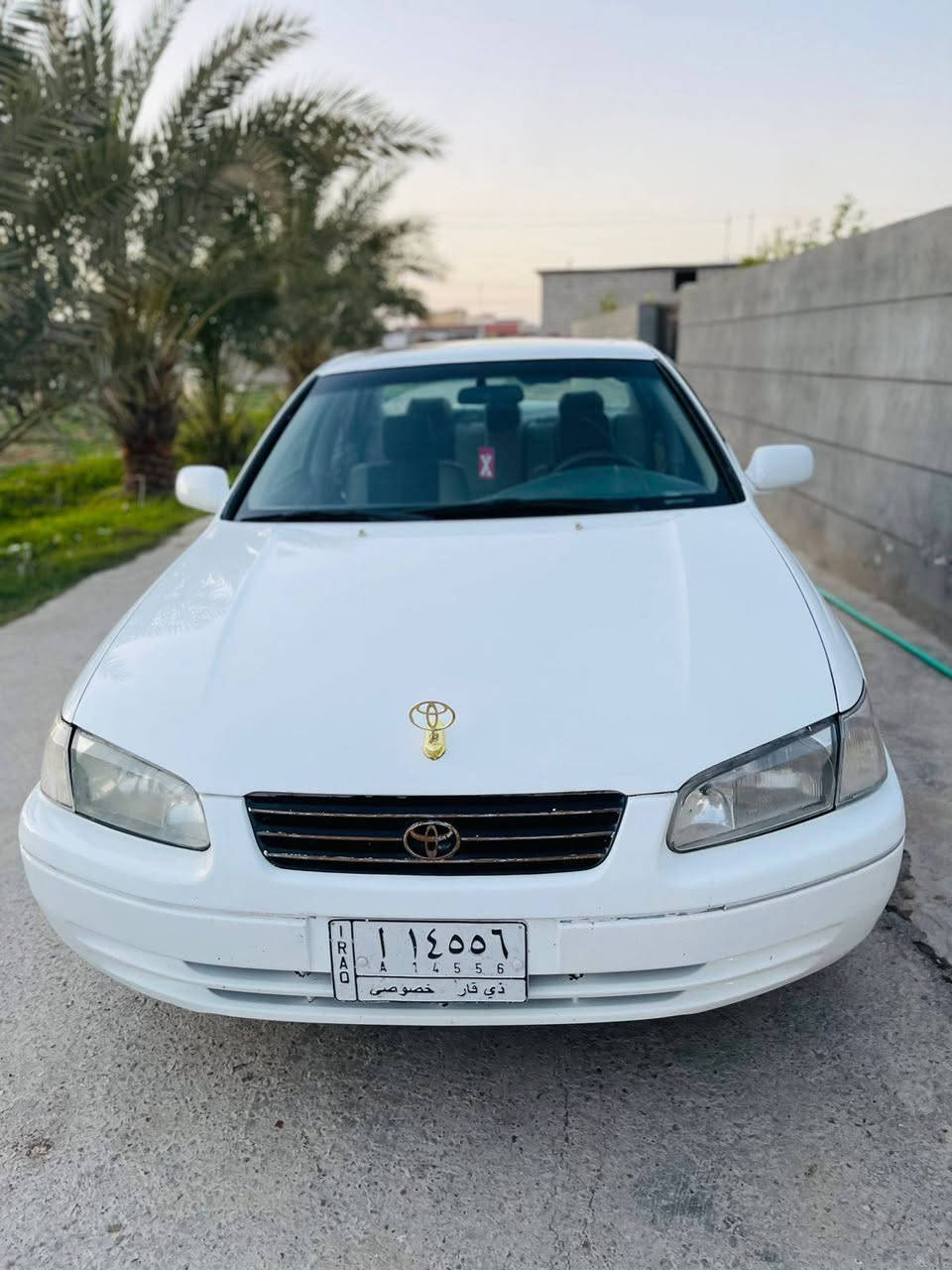 السلام عليكم  كامري موديل 2000 نظيفه خليجيه فول مواصفات سنويه لل 27 مكانهه ديالئ صاحبهه باديالئ تحويل ابكل المحافظات كامله تبريد طخم تاير كهربائيات صدر مكينه كير فتحة سقف للبيع او مرواس حسب القناعه سعرهه 68 *********** سيارة نظيفه مال جني
