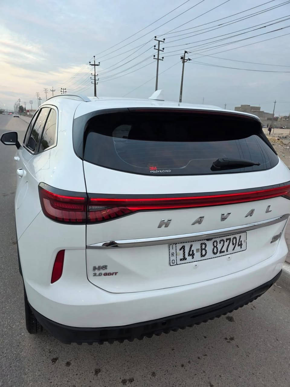 هافال h6  موديل ٢٠٢٣ يوجد فيها طخه في البنيد وطخه في الصندوق موضحه في الصور  ماشيه 50 الف السعر 175  مكان السيارة البصره  
الرقم ***********
