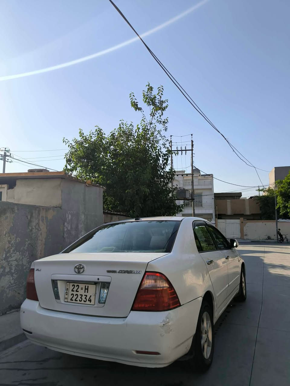 تۆیۆتا کرۆلا ٢٠٠٥ 
سەیارەکە چوار پارچەی تەنیشتی بۆیاخە 
چوار جام کارەبا 
ناو زەرد 
مەکینە بچووک  
تەبرید و گێر بەشەرت 
مەکینەی کەمێک ڕوون نەقس دەکات 
رەقەم و سەنەویی نوێیە 
شاشە و کامیرە 
نرخ : ٨٢ مەجالێکی کەم أربيل, العراق


**إذا كنت صاحب هذا الإعلان وتريد حذفه لأي سبب، رجاءا أرسل رسالة إلى الدعم الفني**