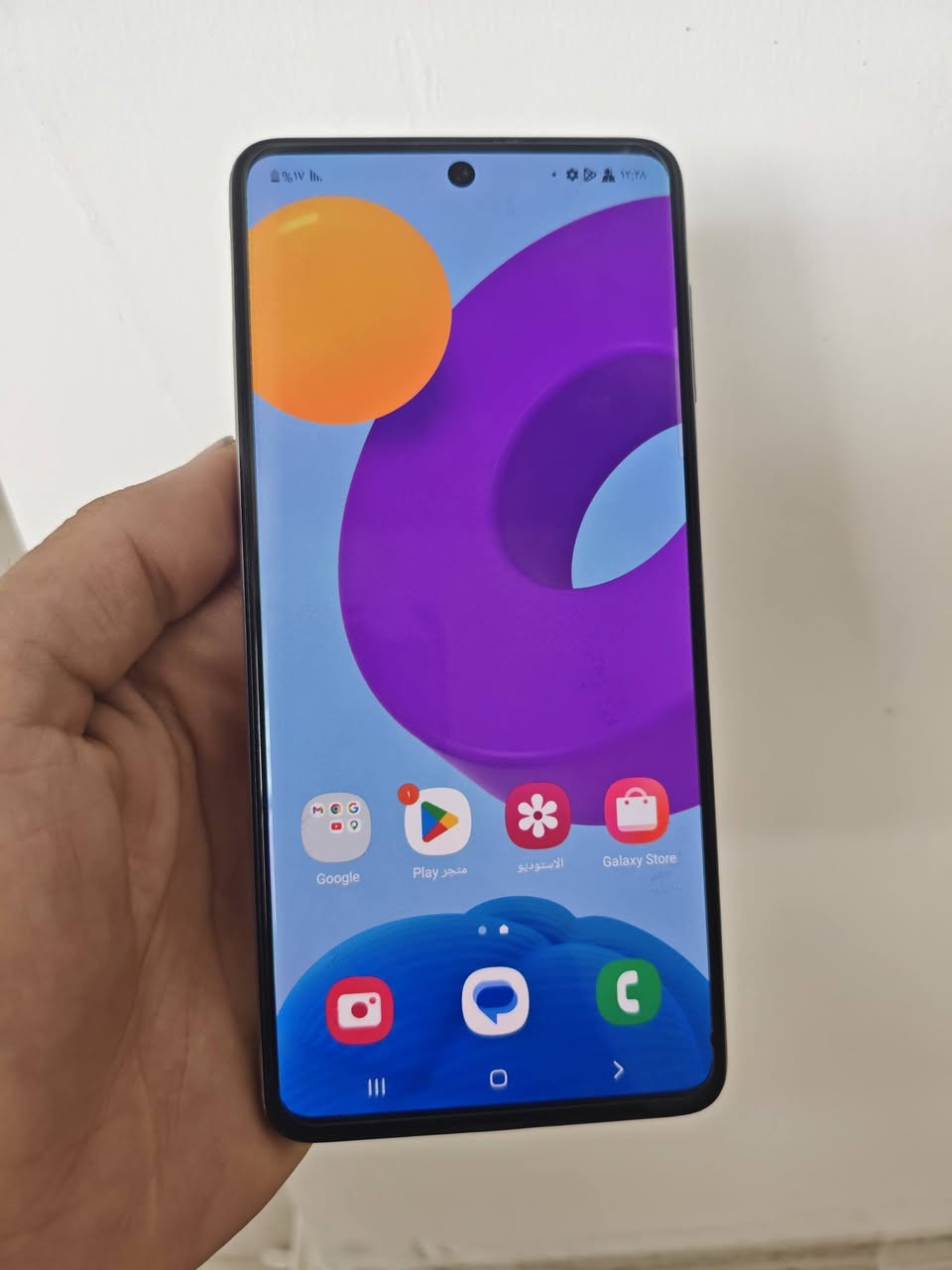 كلكسي M52 5G

ذاكره 128 / رام 8 

شاشه معدل تحديث120 هيرتز 

معالج قوي يدعم 60فريم وhdr

بطاريه 5000 يدعم شحن سريع 

جهاز مكفول ( فقط فطرين بالضهر ) 

ملحقات ماويا 

السعر 135


**إذا كنت صاحب هذا الإعلان وتريد حذفه لأي سبب، رجاءا أرسل رسالة إلى الدعم الفني**