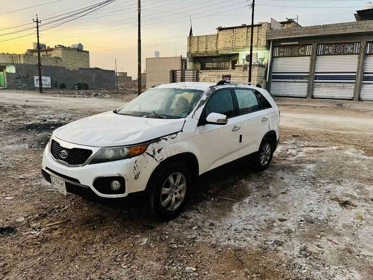 سلام عليكم للبيع كيه سورنتو موديل 2013رقم بغداد مشروع وطني تحويل مباشر اخوان سياره تعرضت لحادث جفيه كلش خفيفه كما موضحه بلصوره ابيع على وضعهه سياره شغاله وتمشي مكينه 2400 دوش مكان السيارة بغداد السعر 78$الاستفسار ***********
