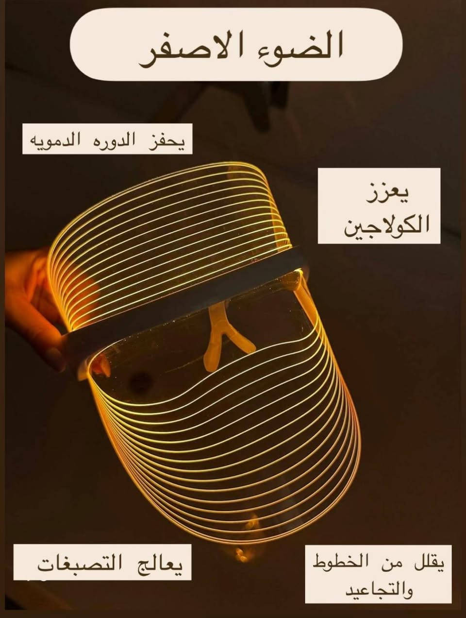 ✨ بشرة العيادات... وأنتِ ببيتك! ✨
قناع الـ LED الذكي يختصر عليكِ الجلسات؛ يجدد الكولاجين، ينشط الدورة الدموية، ويعيد لوجهك النضارة بـ 3 ألوان علاجية سحرية.
🛒 احصلي على بشرة أحلامك الآن! دخلو كوكل وتاكدو من نتاءج


**إذا كنت صاحب هذا الإعلان وتريد حذفه لأي سبب، رجاءا أرسل رسالة إلى الدعم الفني**