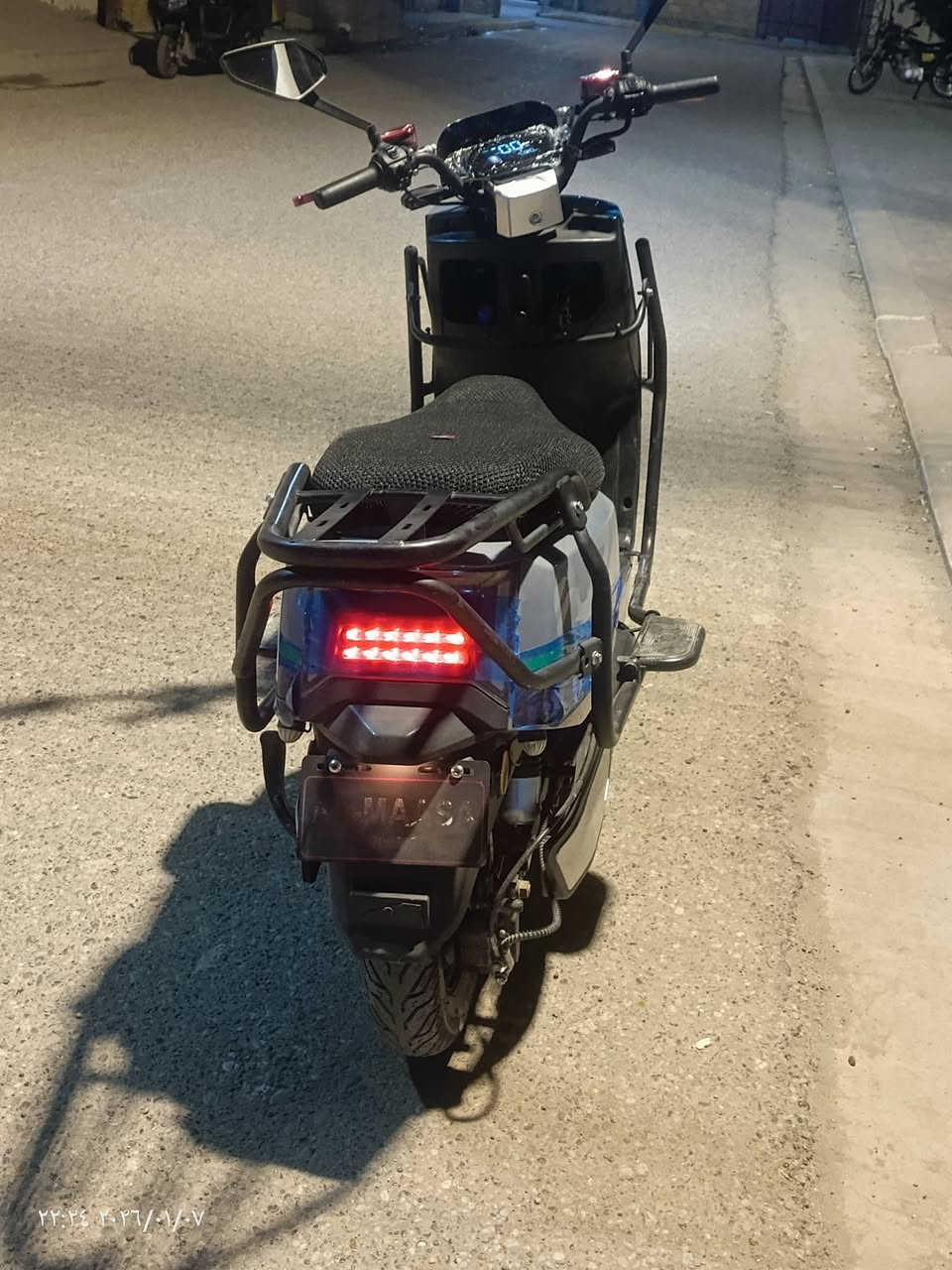 السلام عليكم ماطور شحن للبيع نوع ماسه دبدوب موديل 25 ماطور جديد ٦ بطاريات كبار على فحص مدرع بل كامل شخط مابي لون مميز دبل إشاره لايت زنون عالي ناصي كامل مكمل وعلى فحص شرط سعره 600 بي مجال لشراي عنوان رمادي تأميم قادسية الاولى اتصال على رقم***********
