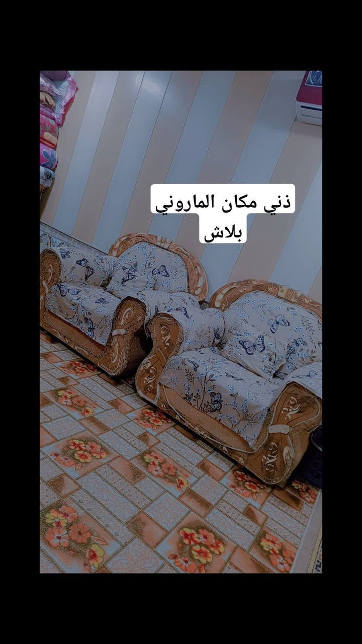 قنفات البيع  مثل ماوضحت لكم بلصوره ونضيفات سعر170 وبيهن مجال مكاني سوق الشيوخ الاصيبح كرمه حلو بس الشراي يراسلني


**إذا كنت صاحب هذا الإعلان وتريد حذفه لأي سبب، رجاءا أرسل رسالة إلى الدعم الفني**