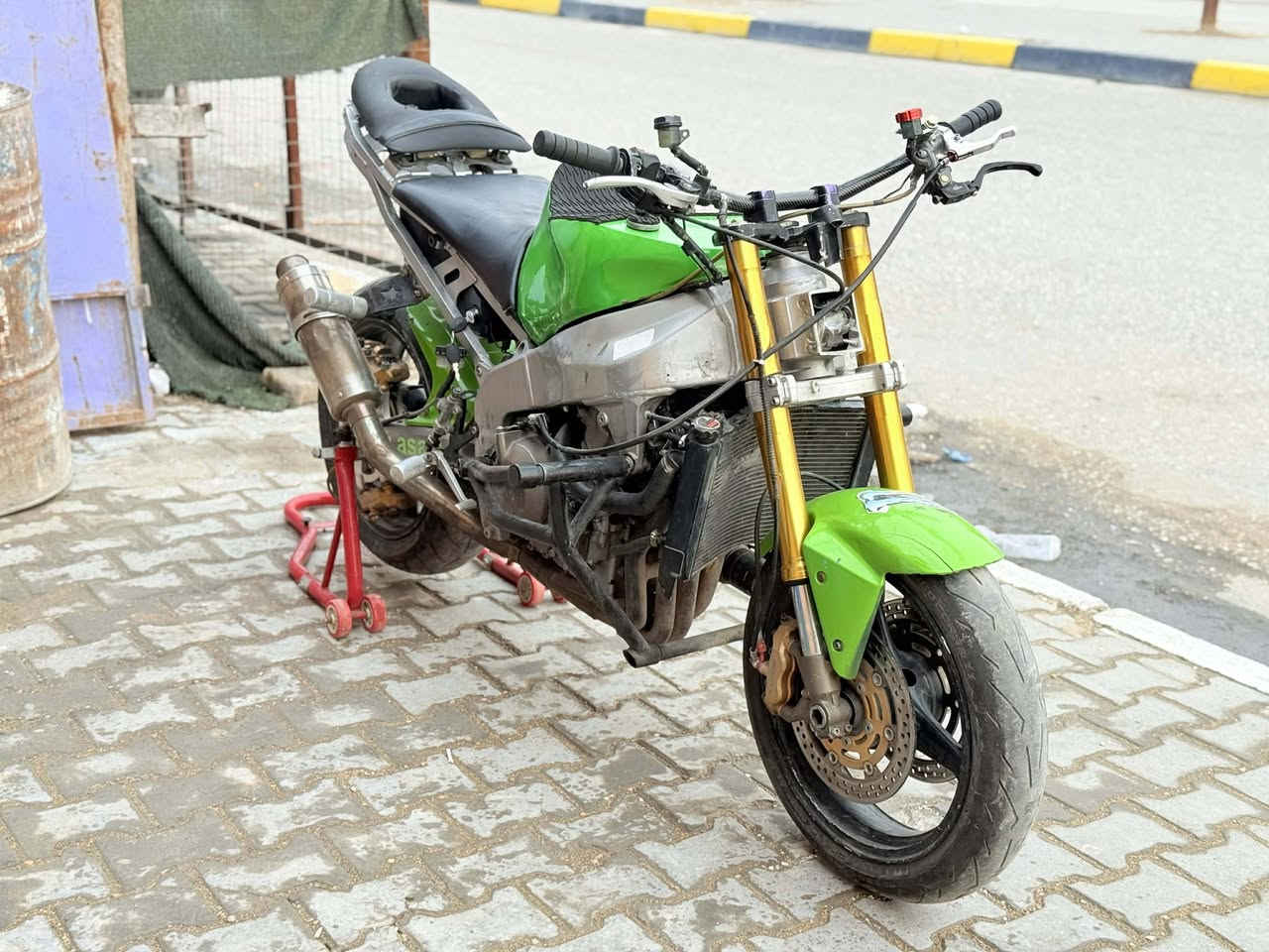 السلام عليكم حبايب دراجه كاوسكي 636 دراجه كفاله عامه دراجه مزوده وكامله يعني كبل اطلع علك سعره 25 وبيه مجال شي بصيط استفسار تصل وتدلل *********** مكان دراجه كربلاء
