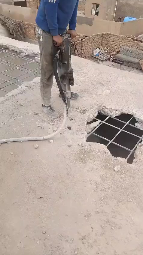 تفليش السطح و الارضيه والرباطات والرفت ***********
