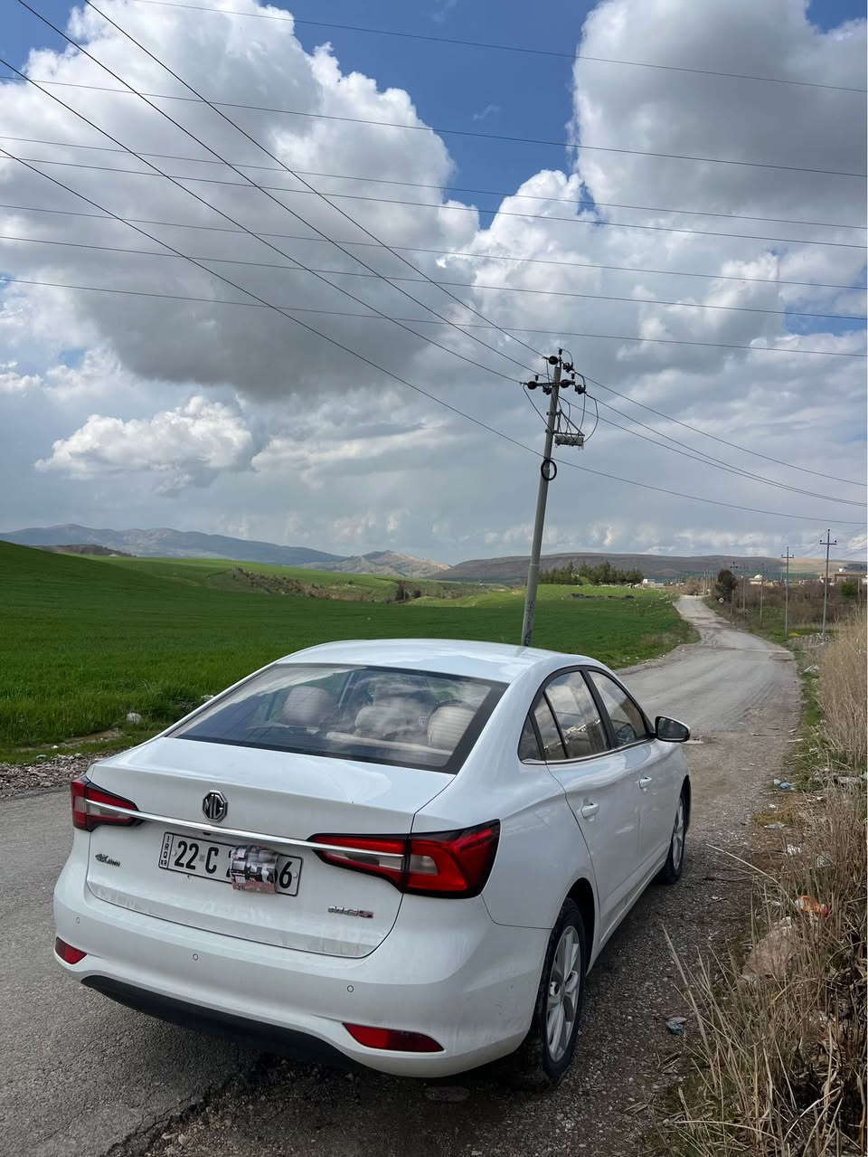 سەرەتا بەناوی خوای گەورە و میهرەبان 
MG 5 
مۆدێل:2022
سەیارەکە زۆر پاکە کامل سێرڤسی لە شەریکە بۆکراوە 
خۆمان بە سفری لە شەریکە دەرمان هێناوە 
گێرو مەکینەو بەناو کردن بەشەرت 
سعر:93.00$
ژمارەی موبایل: ***********-***********
تکایە ئەگەر موشتەری نی بێزارمان مەکە أربيل, العراق
