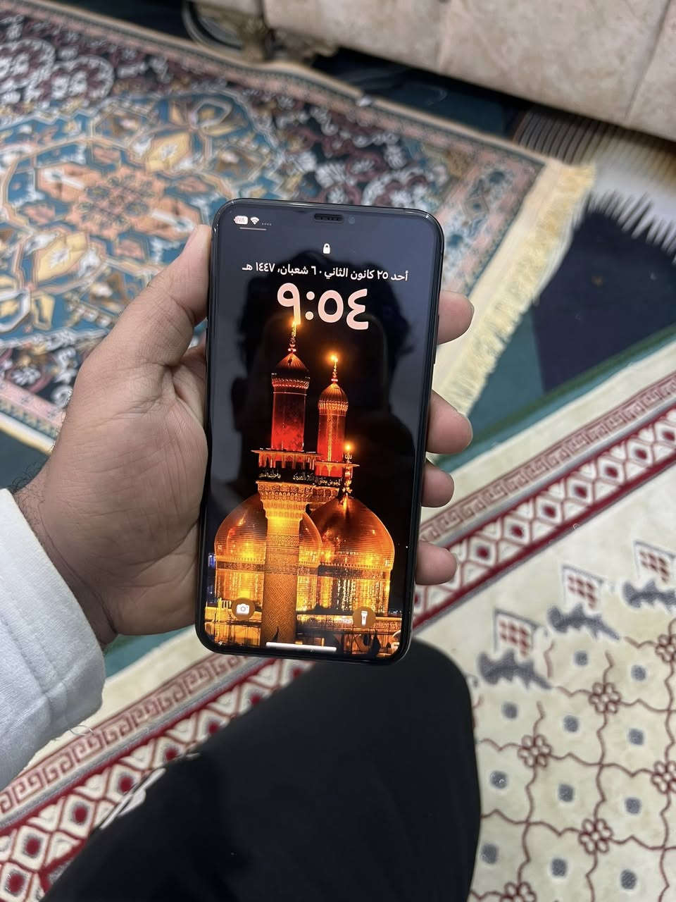 سلام عليكم اكس ماكس ذاكره 256بطاريه 100 القطع فقط بطاريه مبدله وفيس ايدي واكف الجهاز غير هذن مكفوووول بلاد كلش نضيف  مكاني بغداد حي الجهاد!سعره 190وبي مجال قليل ***********بي واتساب
