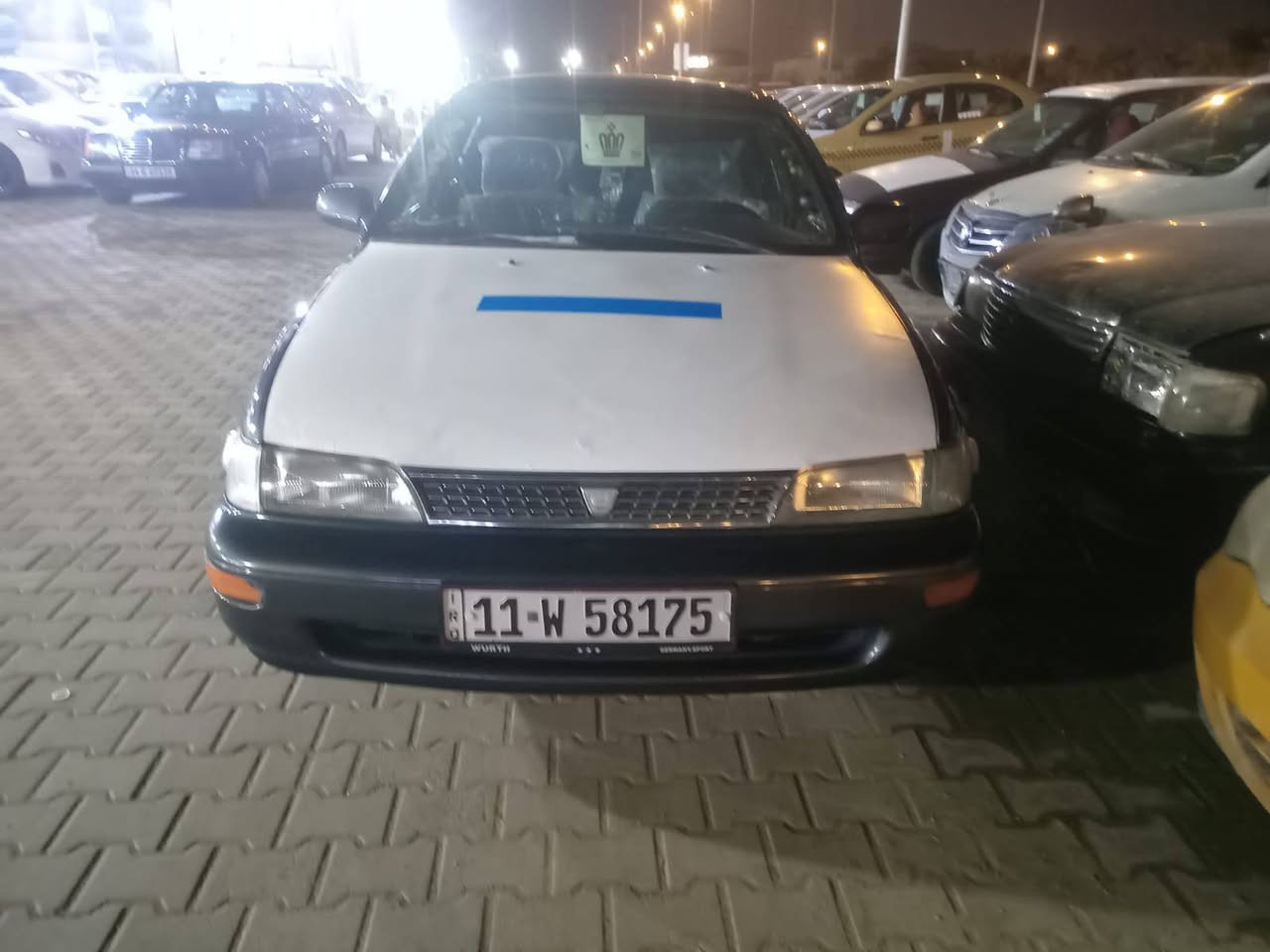 كورلا 92 رقم بغداد كهربائيات كاملا 
بسمي تحويل ثاني يوم السيارة بس بيها خيط بخار 
الكير كفالة سيارة نضيفة مال جناي ما عايزة سنوية لل2030
السعر 45 وبيها مجال رقمي ***********
مكاني نجف شارع المعمل
