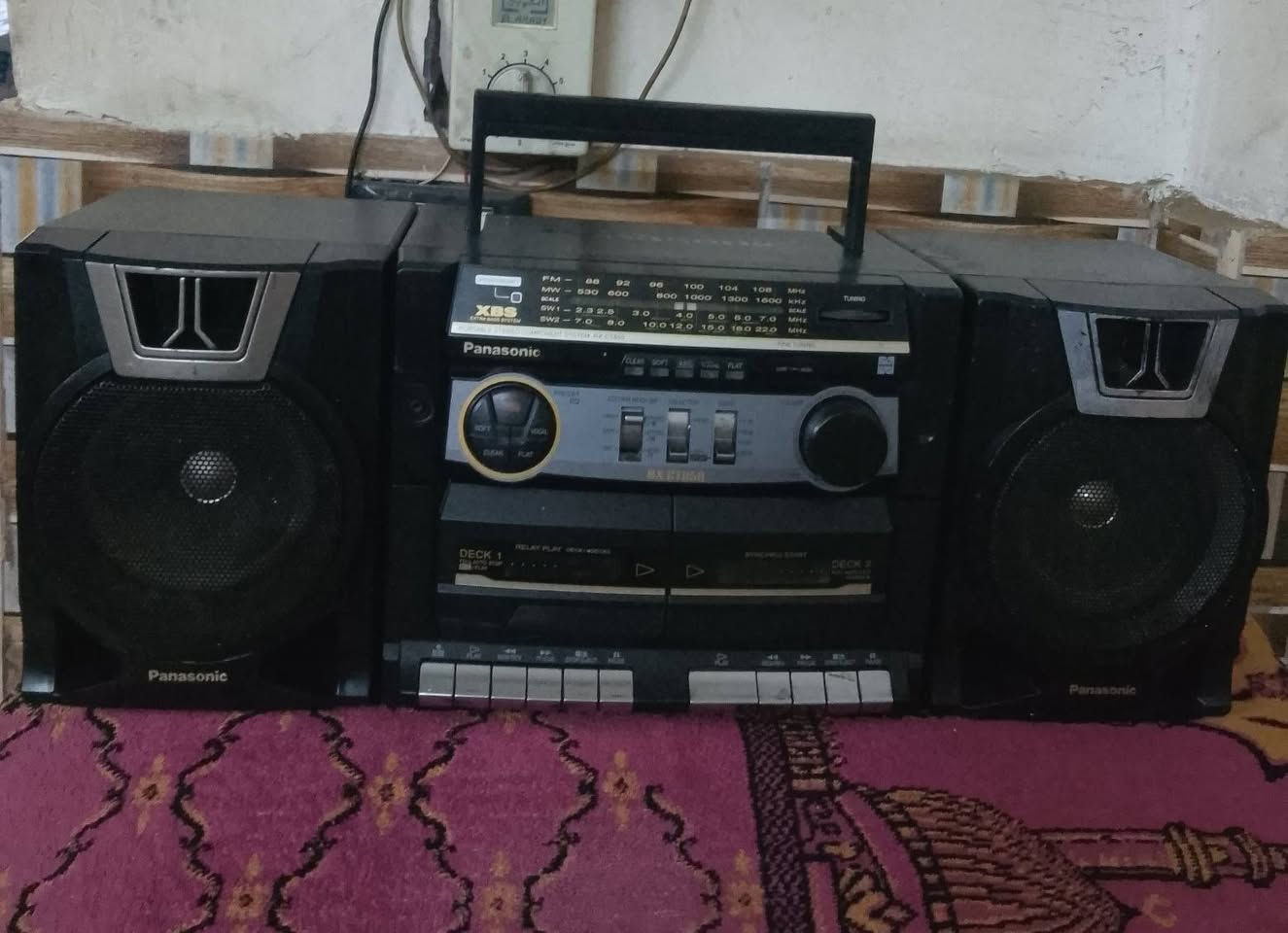 جهاز باناسونيك ياباني شغال راديو وكاسيت 2 باب ممتاز جداً
شغال راديو 4 بند Fm /mw/SW1/SW2
شغال كاسيت 2 باب ممتاز جداً 
جهاز شغال كهرباء مباشر وشغال حجاره 
الاستلام من مكاني باليد العمرانيه شارع مستشفى الصدر او شحن مسبق دفع تواصل واتس او خاص 
01021332909


**إذا كنت صاحب هذا الإعلان وتريد حذفه لأي سبب، رجاءا أرسل رسالة إلى الدعم الفني**