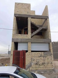 بالغزاليه شارع المركز • هيكل طابقين • ١٠٠م