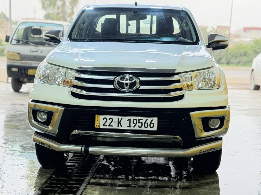 هايلوكس موديل 2017 شركه ساز بي شبرين صبغ عالجامرلغ بودي سياره كلش نظيف السعر 230 او شويه مجال سنويه جديد باسمي العنوان كركوك للاستفسار رقم صاحب سيارة *********** كركوك, العراق
