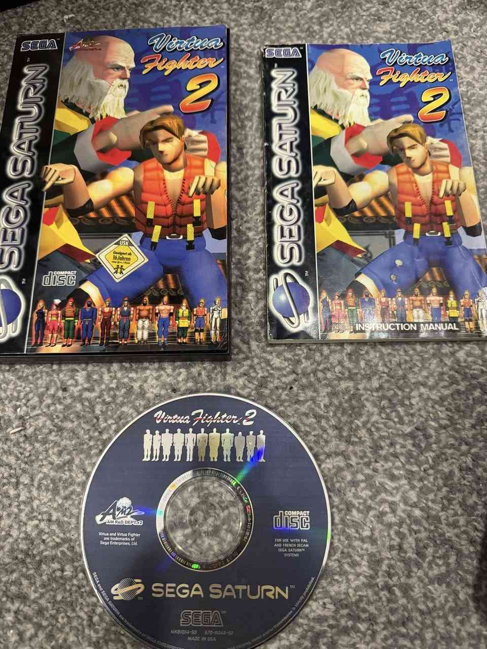 سيكا ساترن مودل ٢ ريجن PAL
الجهاز شغال وسحبه سريع جدا
وياه جوستك اصلي وفيشه اصلية
وياه لعبه clock work knight اصليه
السعر ١٥٠ الف
بغداد لا يوجد توصيل
لعبه Virtua Fighter 2 اوربي اصلية كامله 
السعر ٣٥ الف


**إذا كنت صاحب هذا الإعلان وتريد حذفه لأي سبب، رجاءا أرسل رسالة إلى الدعم الفني**