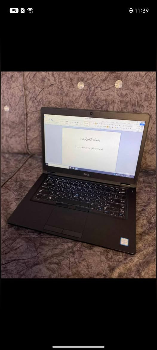 ---
💻🔥 لابتوب Core i5 الجيل السابع للبيع 🔥
تعبت من الأجهزة البطيئة؟ هذا اللابتوب راح يغير كلشي 👇

⚙️ المواصفات:
• نظام: Windows 10 Pro مفعل مدى الحياة
• معالج: Intel Core i5 الجيل السابع – سرعة 2.70GHz
• تخزين سريع: 256GB SSD
• رام: 8GB DDR4
• كرت شاشة: Intel 4GB داخلي
• شاشة FHD 14.1 بوصة – تنفتح 180°
• كيبورد ضوئي 💡
• بطارية تدوم 3 ساعات تشغيل متواصل
• يدعم SIM كارت ورام إضافية
• منافذ: USB ×3 | Type-C | LAN | HDMI | هيدفون
• الملحقات: شاحن أصلي 65W + جنطة

💰 السعر: 240 ألف وبي مجال بسيط للمشتري الجاد 🔥
📍 الفحص متاح قبل الشراء – الجهاز نظيف مثل الجديد

---

 #عروض #لابتوبات #بغداد

للتواصل خاص


**إذا كنت صاحب هذا الإعلان وتريد حذفه لأي سبب، رجاءا أرسل رسالة إلى الدعم الفني**