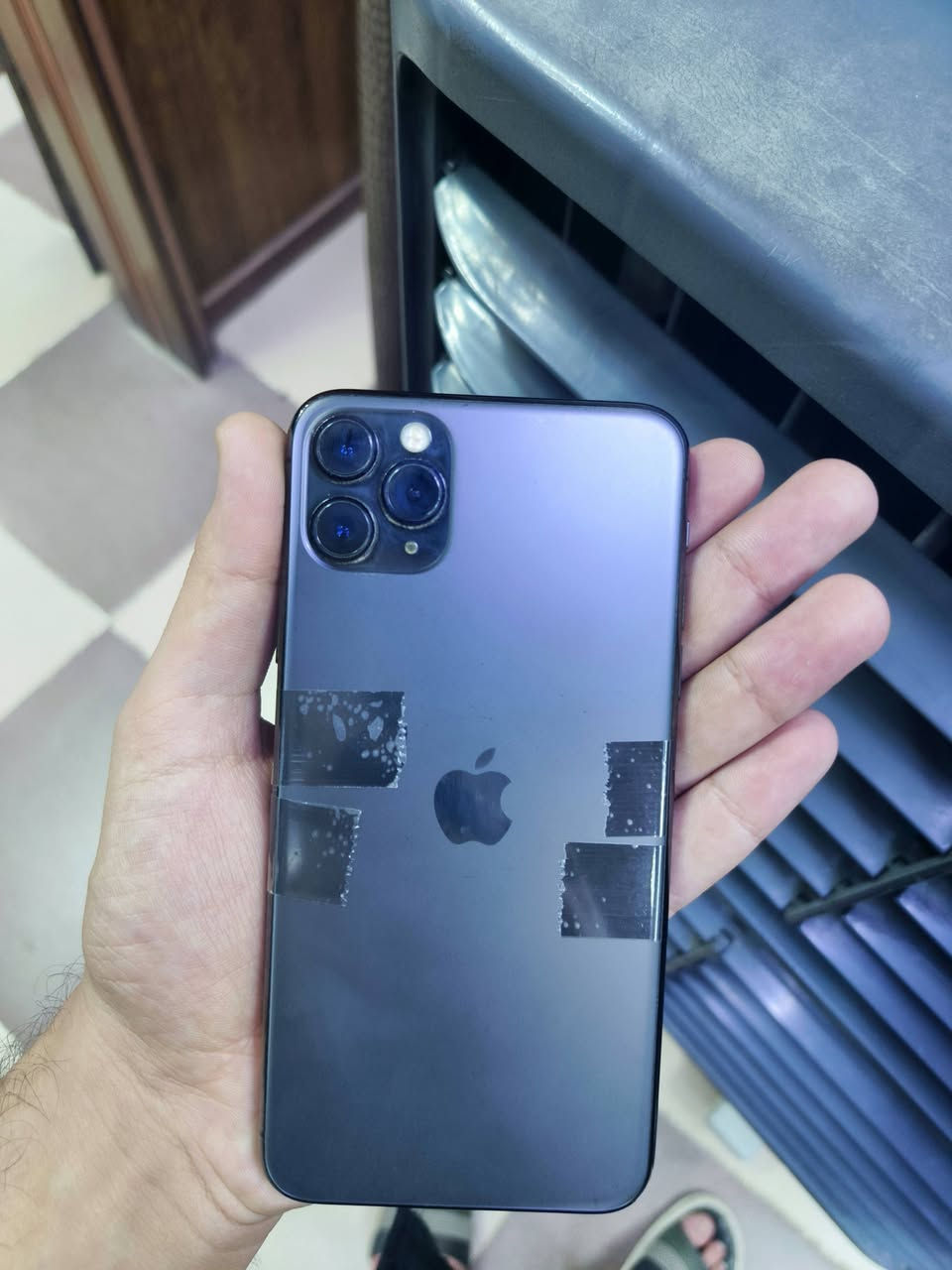 11 pro max للبيع 
بطارية 98 مبدل 
256 استخدام نسائي 
شاشته محتركه فقط فقط رحت جيكته كامل لمس فيس ايدي وهذتي كلهن شغالات يرلدلة شاشة وبس 
حط سعرك بالتعليقات


**إذا كنت صاحب هذا الإعلان وتريد حذفه لأي سبب، رجاءا أرسل رسالة إلى الدعم الفني**
