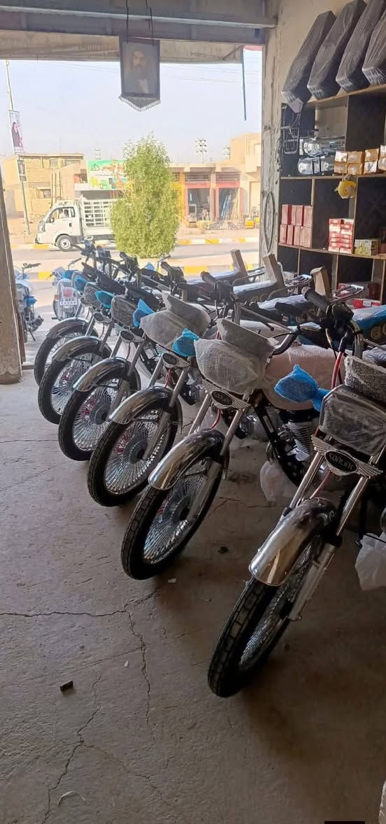 ياالله //الأخوين للدراجات 🛵
الإستفسار ***********☎️☎️***********  
وصل الجديد وزيروو 
📍التايكرر ال 25 دشبول يعرض فديوو بلوتوث 🟩
📍سيفان ال 25 دشبول يعرض فديوو بلوتوث 🟪
ٕ
📍التايكرر ال 25 دشبول الايباد الحديث 🟨
📍السيفاان ال 25 الاسووود، دشبول الايباد 🟦
📍النامة ال 27 الاصلي مواصفات شلااامجة 
مكان ////الصويرة شارع السبيس تقاطع حي الزهورر
