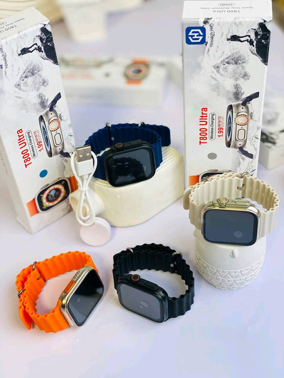 ⌚️ساعة الترا سمارت الذكية T800 Ultra ⌚️

مواصفتها 👇👍

🔹أقوى إصدار مشابة لساعة أبل الجديدة الإصدار Series 8 📱❤️
🔹بلوتوث إصدار BT. V5.0 لتجربة احترافية 💯
🔹تدعم اللغة العربية والأنجليزية ✔️
🔹من نوع IPs بدقة 385*385 pixels
🔹حساسات Heart Rate & G Sensor
🔹امكانية وضع رقم للطوارئ من الاسماء
🔹مكالمة بلوتوث : يمكنك الرد وإجراء المكالمات
🔹تصميم أنيق ومطابق لساعة أبل بمقاس شاشة 2.08inch 💯
🔹تدعم always on display
🔹تدعم سيرى siri
🔹تدعم خاصية ال QR
🔹شاشه كاملة بدون حواف ✔️
🔹قياس درجة الحرارة 🌡
🔹أمكانية تغير القائمة من زر الاسكرول
🔹مقاس ٤٩ ملي نفس حجم الابل الاصلية  تعمل علي الموبايلات الاندرويد والايفون IOS
🔹تدعم خاصية الصامت
🔹امكانية وضع باسورد للساعة
🔹قياس ضغط الدم و نسبة الأكسجين في الدم وكذلك معدل نبضات القلب 🩺
🔹متوفرة ب 4 ألوان ⚫⚪🟠🔵

السعر 26 الف
🚘يوجد خدمة توصيل لجميع محافظات العراق ٤ الاف🚘