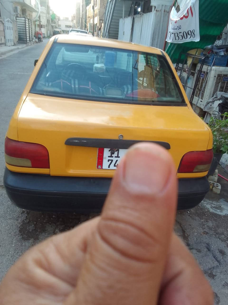 سلام وعليكم سايبه للبيع موديل ١١جاهزة مكينه كير جدد شواصي نظيفه صدر امامي خلفي كلج جديد درايم شفتات جدد باتري ونوزلات سلف دينمو جدد كهربائيات بلاد مشط جديد مكاني طوبجي حي بدون ضربة وصبغ وخياس ماشية قليل تخم تاير سحب وشلعة ماشاء الله تبريد ثلج ويه سويج كلوب جيك ممعلوك بدون ضربة وتبديل شواصي كفالة جدد لا صبغ ولا لحيم داخل جديد مكاني طوبجي حي سلام ***********
