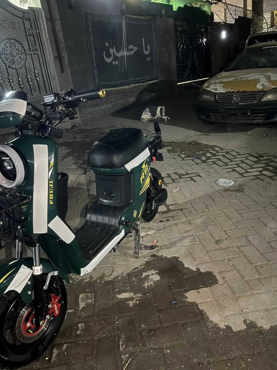 سلام عليكم دراجه شحن ارتسعه موديل 2026 مستحدمه 3 شهر سعرهه 500 وبيهه مجال قليل مكاني بغداد مدينه الصدر رقم هاتف 📞 ***********
