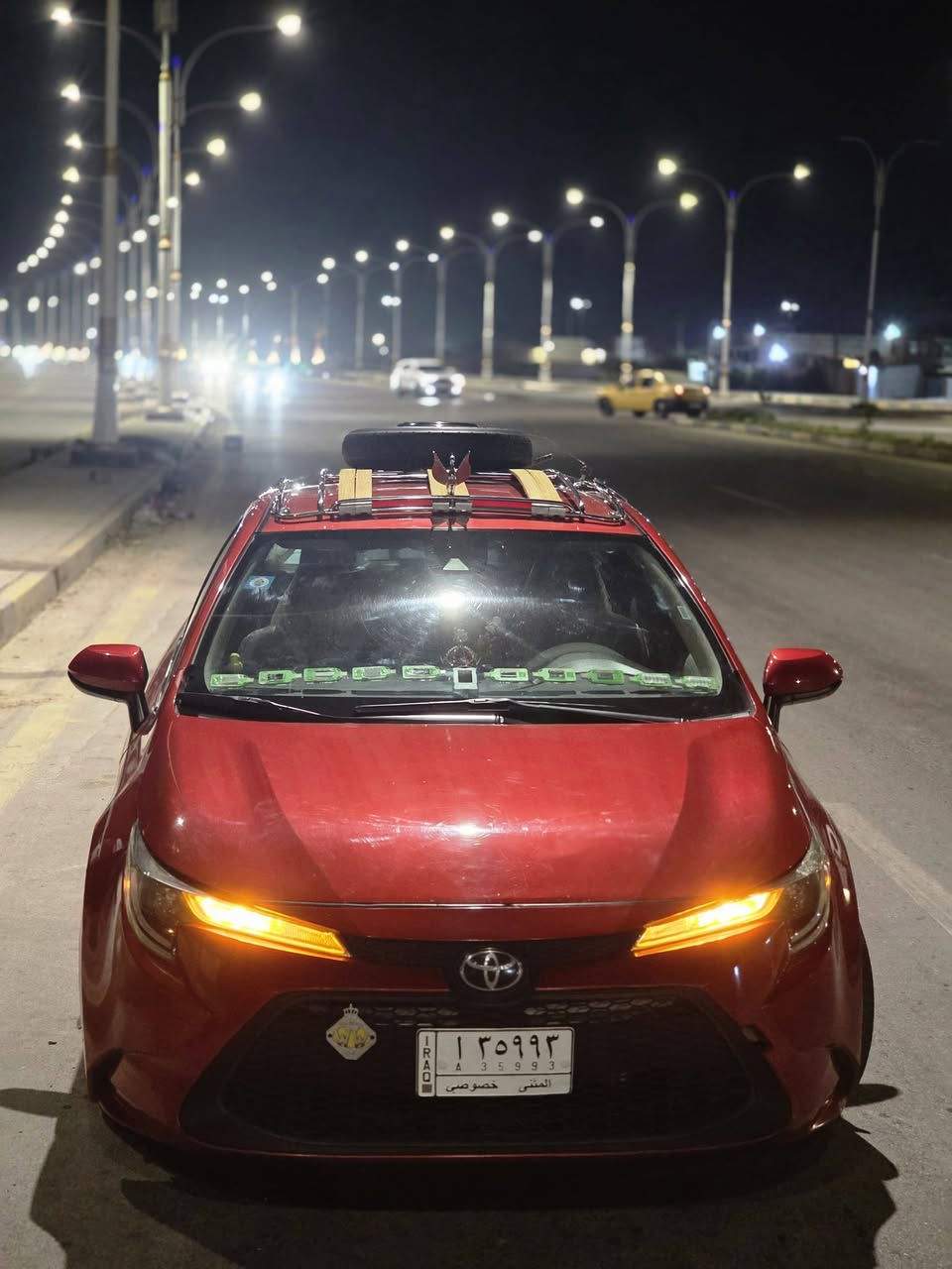 السلام عليكم للبيع فقط
كورلا 2021 le أمريكي
المواصفات
- GBS
- رادار أمامي
- هاند بريك بصمة
- كشنات مخمل
 - داخل ابيض
- سويج مو بصمة

الحادث
3 قطع جاملغين وبنيد مبدلات نفس الون
 بدون شاصي ولا لغود ولا مكينة ولا راديتر
ايرباكات كلهن سليمة 
سبب البيع مستعجل على فلوس 
السعر 135 وبيه مجال
العنوان/السماوة/حي الشهداء الأول
للاستفسار ***********
