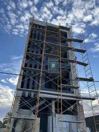 حداد تغليف بنايات حديث وحسب تصاميم 07776998517