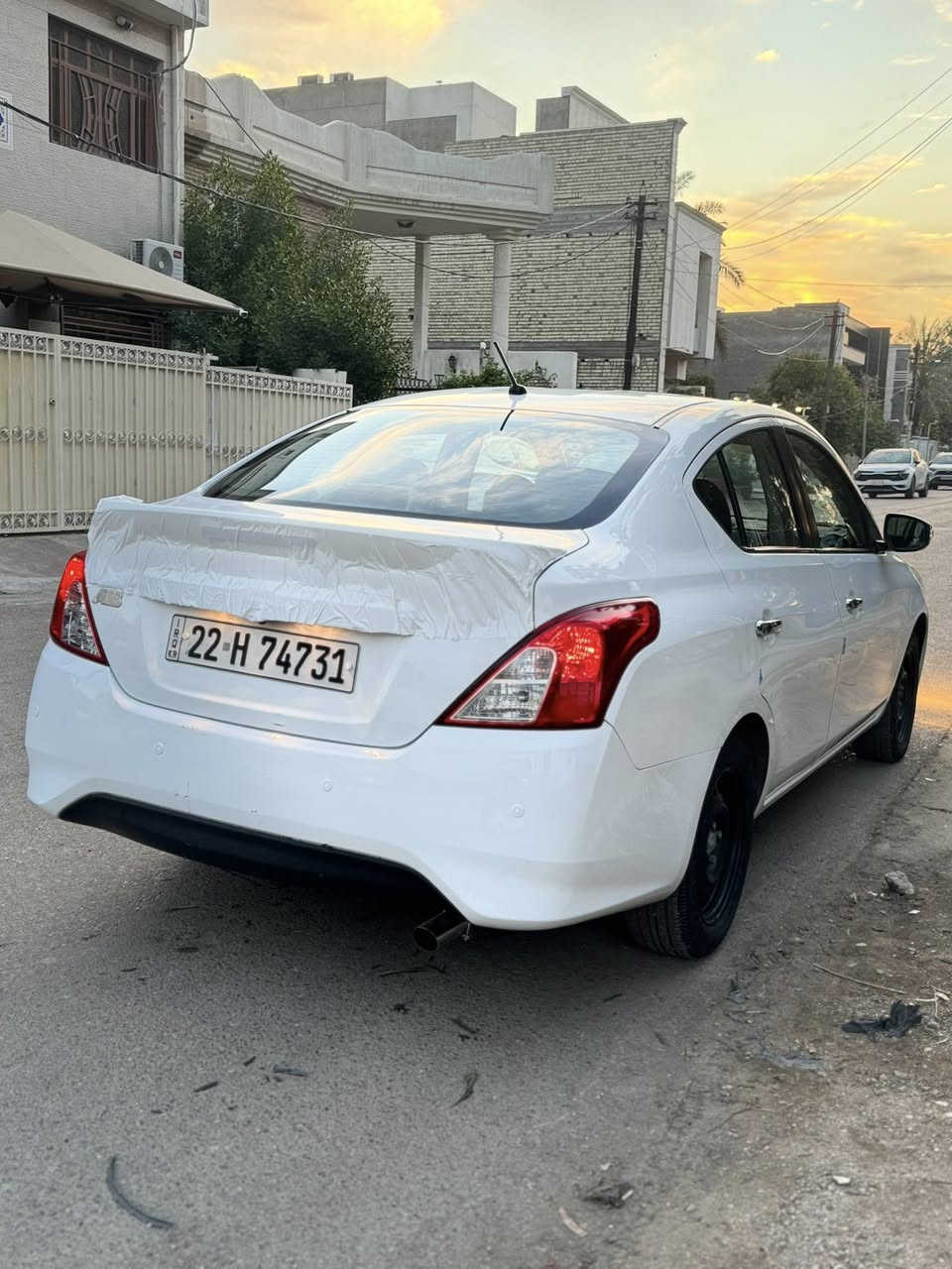 السلام عليكم نيسان سني موديل 2023 مكفوله لا ضربه ولا صبغ رايدهه 118$وبيهه مجال بسيط***********
