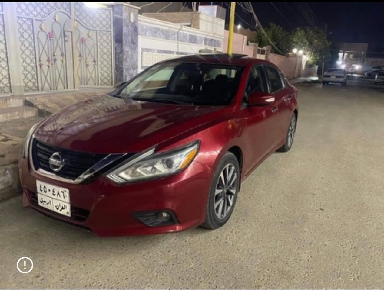 السلام عليكم
للبيع نيسان التيما 
موديل 2017
فئة SV
فول مواصفات 
رقم اربيل
ضررها جاملغات الاماميه 
السعر 127 
عنوان السياره صلاح الدين قضاء بلد
للاستفسار ***********
