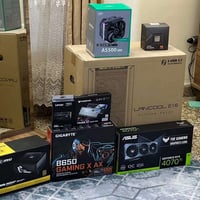 gaming pc Case للبيع الجهاز نظيف كلش واستخدام شخصي ، وشغال 100% بدون أ...
