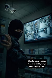 🎥 السرقة ما تعلن موعدها… وخليك دايماً شايف كلشي يصير! مع كاميرات المرا...