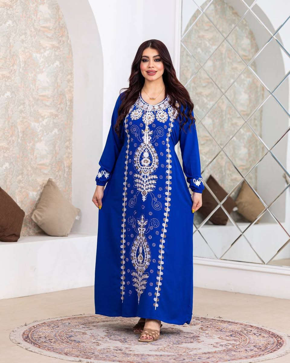 😍#جديدنا_وصل😍
دشداشه  نسائي  🥰 
تطريز+ ستراس 

#الخامايه_قطن_مراسي_مصري

القياس.   2x 3x

السعر . الدرزن١٣٠ الف

سعر المفرد ١٨ الف  

التوصيل بغداد 5 🚗🚗🚗

المحافظات.  6 🚌🚌🚌


**إذا كنت صاحب هذا الإعلان وتريد حذفه لأي سبب، رجاءا أرسل رسالة إلى الدعم الفني**